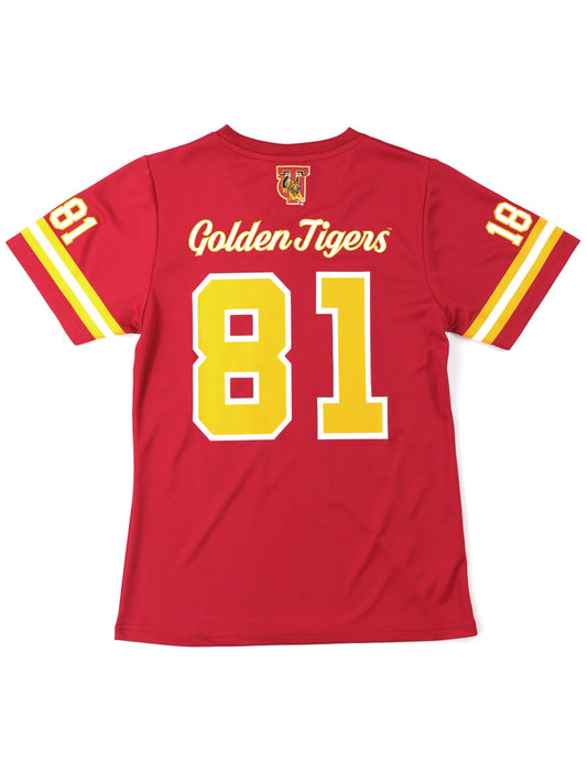 WOMEN'S TUSKEGEE UNIVERSITY FOOTBALL JERSEY TEE