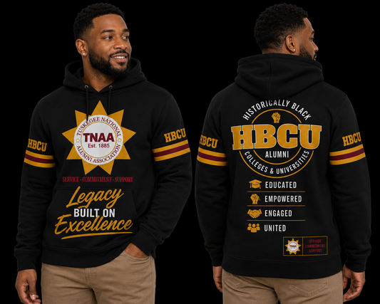 Tuskegee National Alumni Association Legacy Performance Fashion Hoodie (Pre Order)