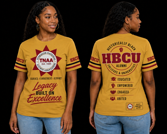 Tuskegee National Alumni Association Legacy Performance Unisex Fashion Top (Pre Order)