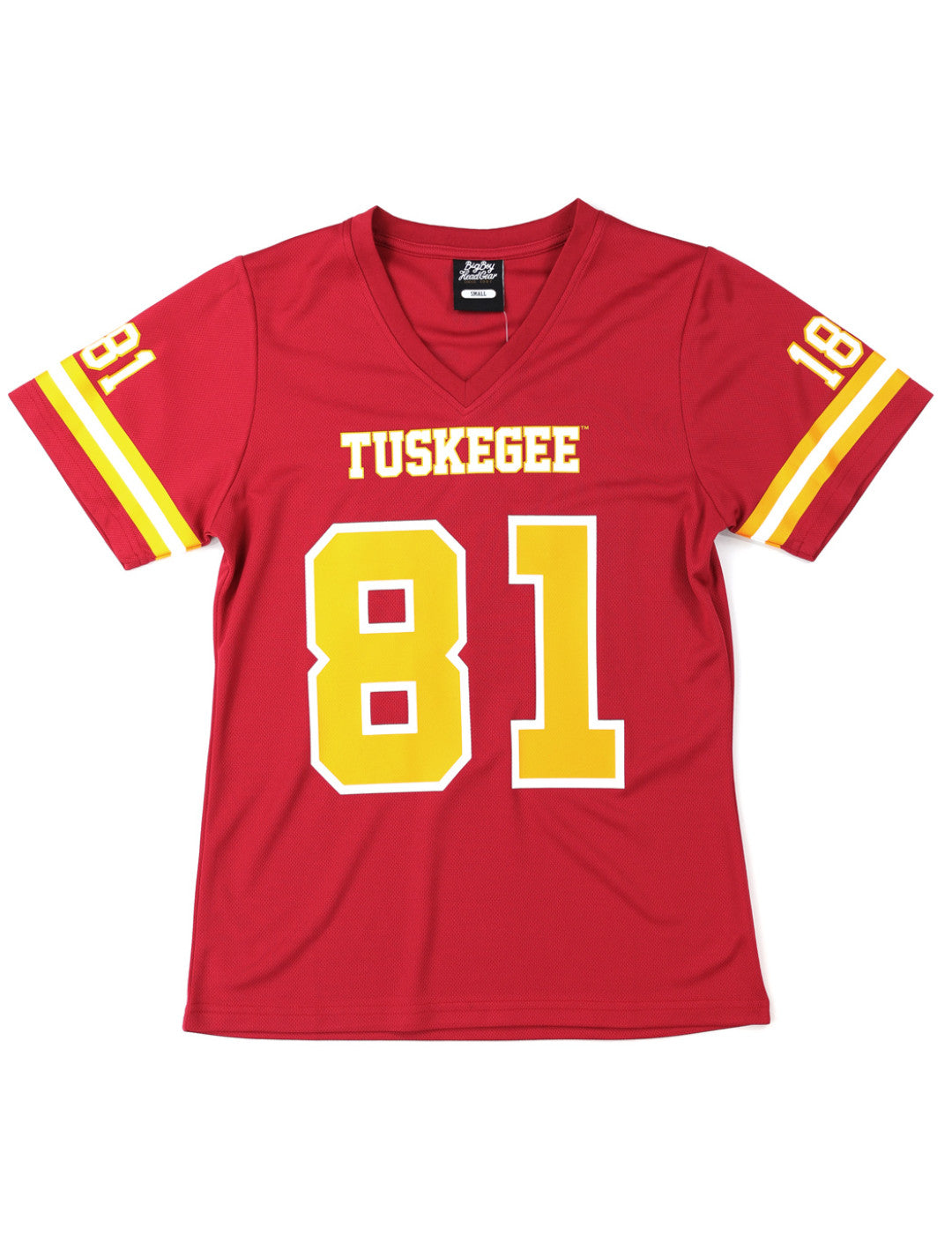 WOMEN'S TUSKEGEE UNIVERSITY FOOTBALL JERSEY TEE